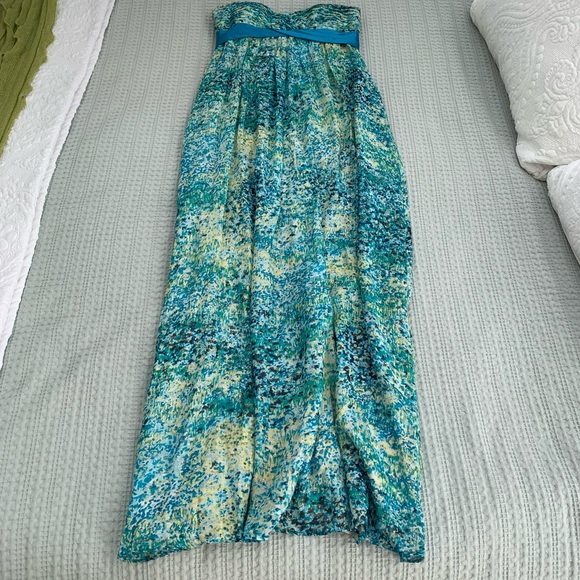 BCBG MaxAzria shimmery maxi gown - Picture 2 of 4